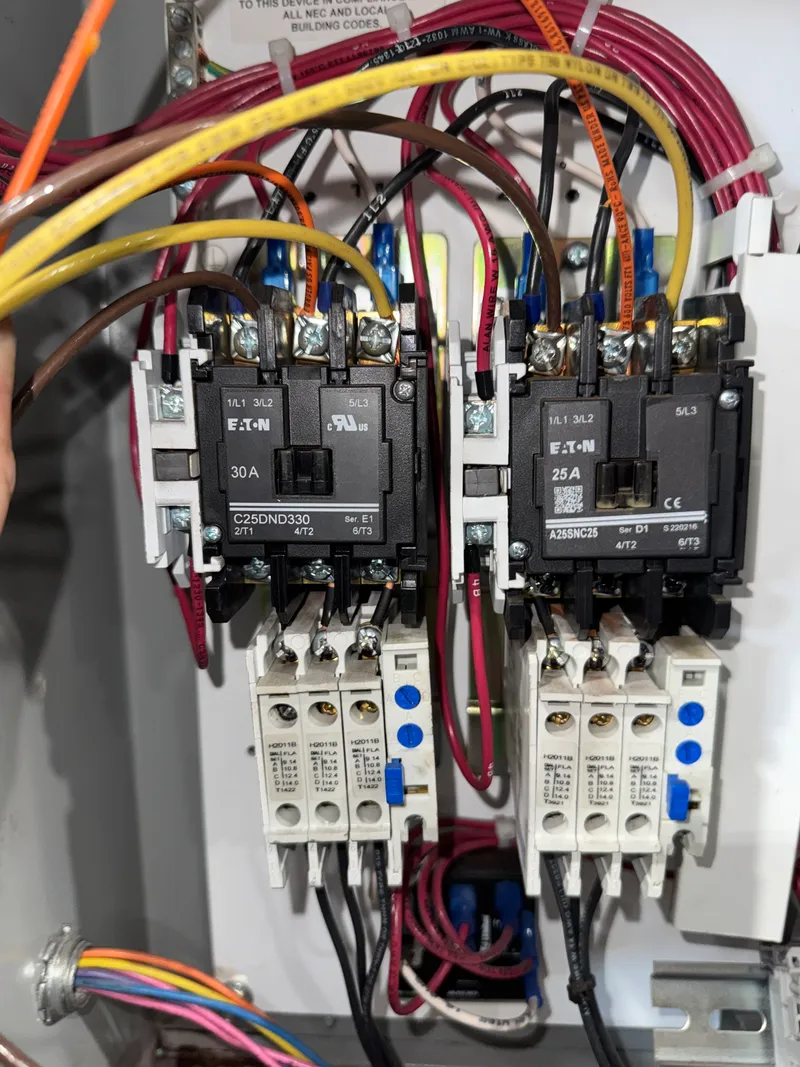 Eaton commercial contactors installation
