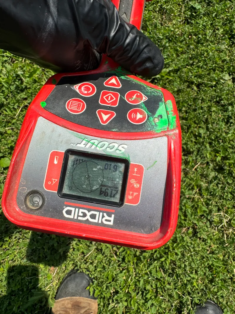 RIDGID Scout underground line locator